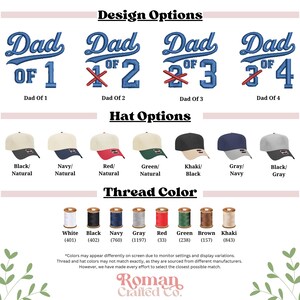 Gorra de papá divertida, gorra de papá personalizada, gorra de papá de 1, 2, 3, regalo para revelar el embarazo para el esposo, regalo para papá primerizo, regalo para el Día del Padre, gorra de papá, gorra de papá imagen 3