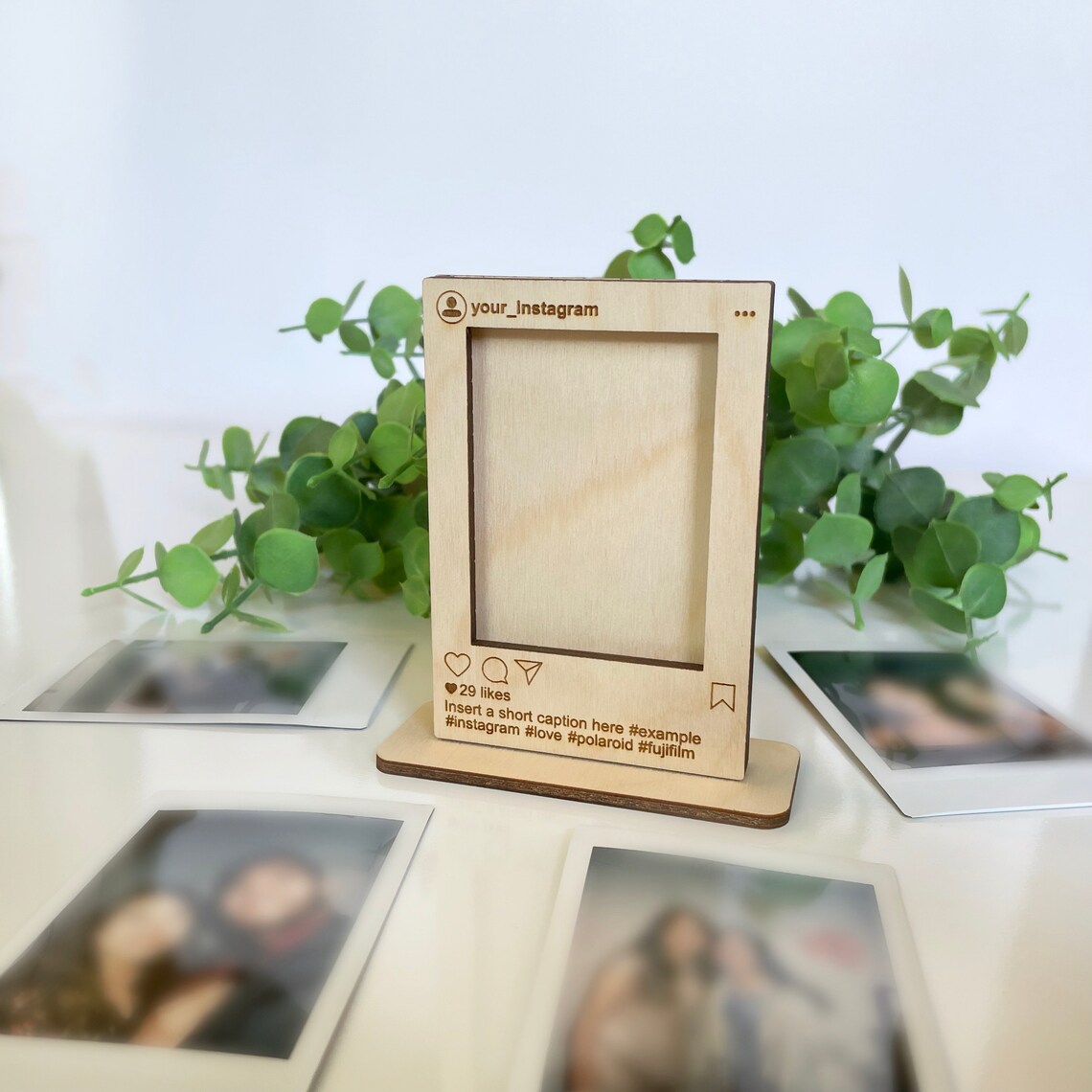 Personalized Instagram Picture Frame Fujifilm Photo Frame Etsy