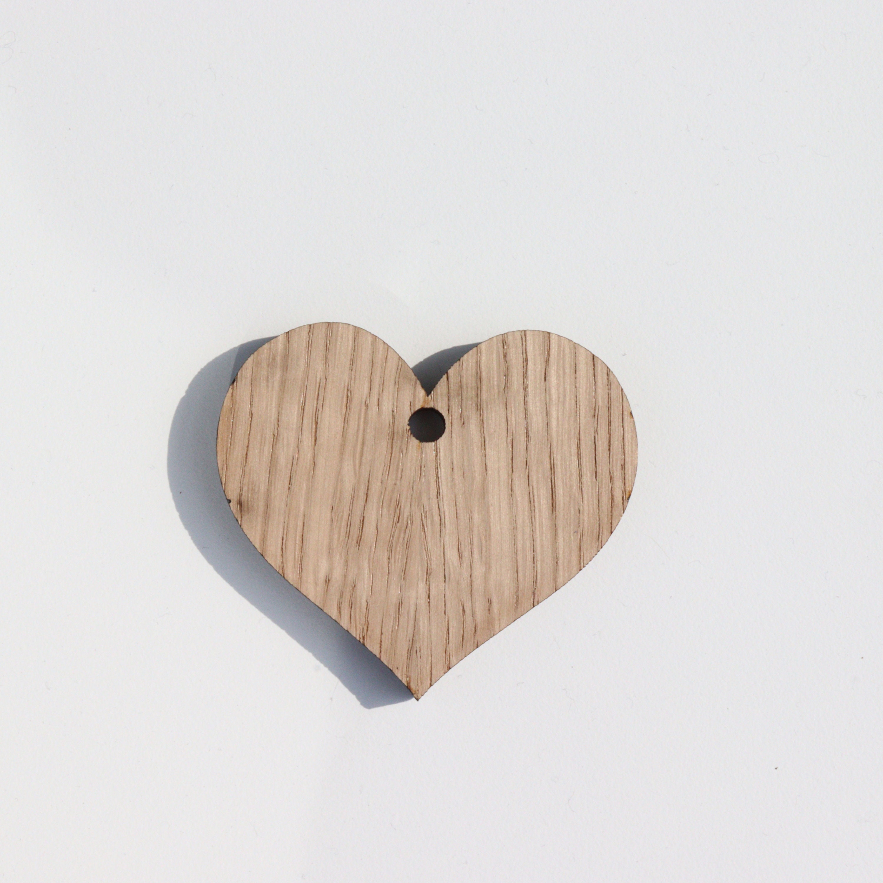13cm Wooden Heart Craft Blank Wooden Heart Sign With Hole Hanging Wooden  Heart Oak Wooden Heart Blank Hanging Sign Craft Blanks 
