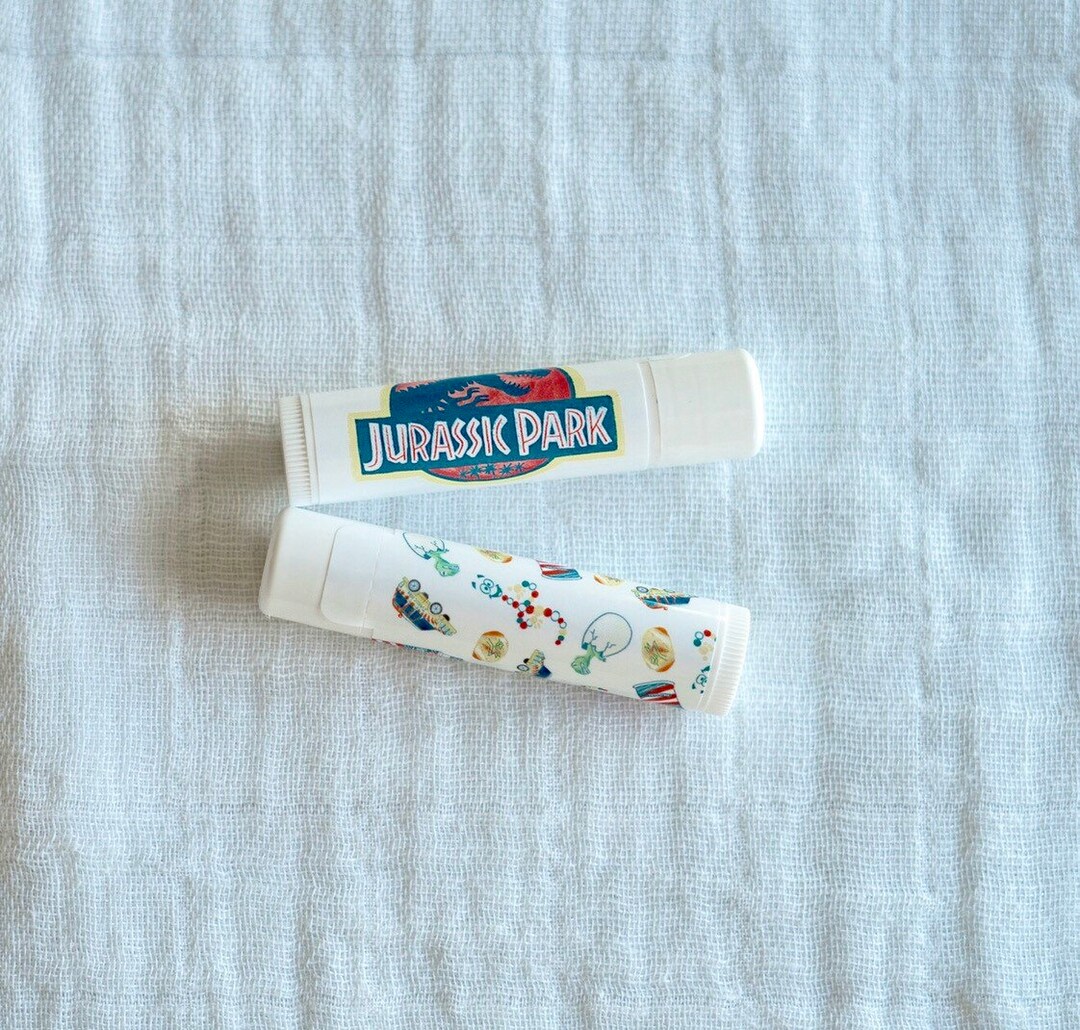 Jurassic Park Dinosaur Custom Lip Balm - Etsy
