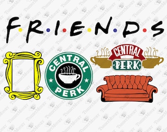 Download Friends TV Show SVG Friends Couch Cut FIle Friends Show ...