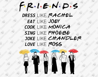 Free Free 182 File Friends Tv Show Svg SVG PNG EPS DXF File