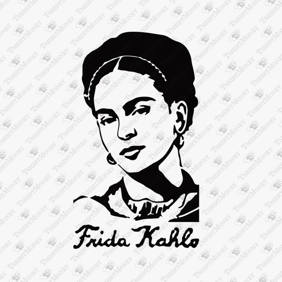 Download Frida Kahlo SVG Frida Face Stencil Frida Kahlo Art SVG | Etsy