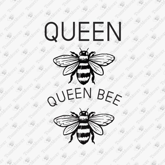Queen Bee SVG Queen Bee Bee SVG Honey Bee SVG Honey Bee | Etsy