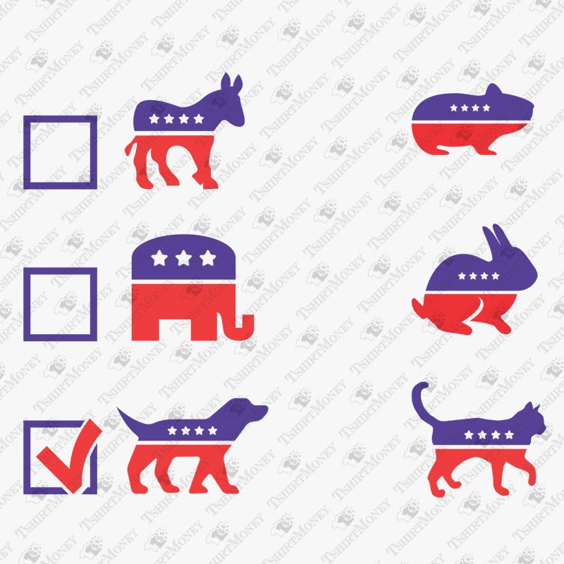 Download Not Republican Not Democrat SVG Dog Cat Animal Lover SVG ...