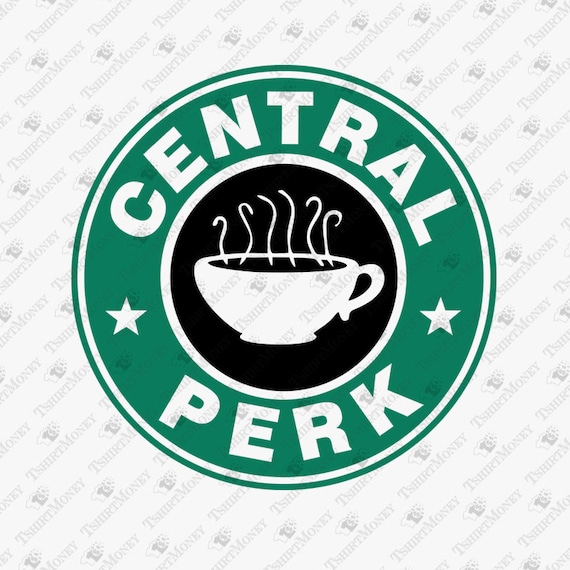 Download Friends TV Show SVG Central Perk Sign Cut FIle Starbucks ...