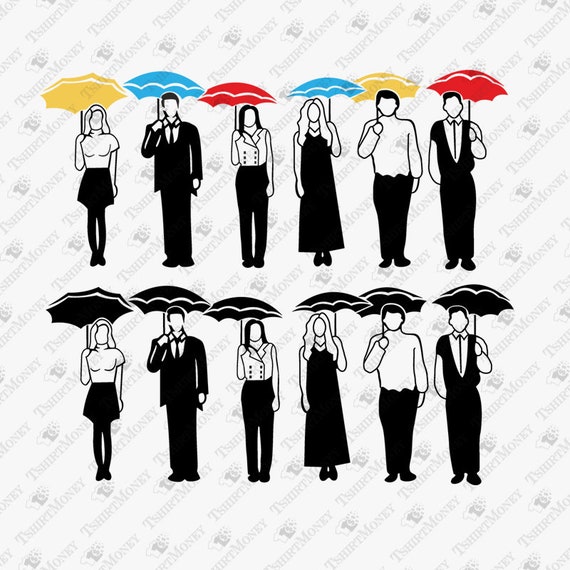 Free Free Friends Umbrella Svg 908 SVG PNG EPS DXF File