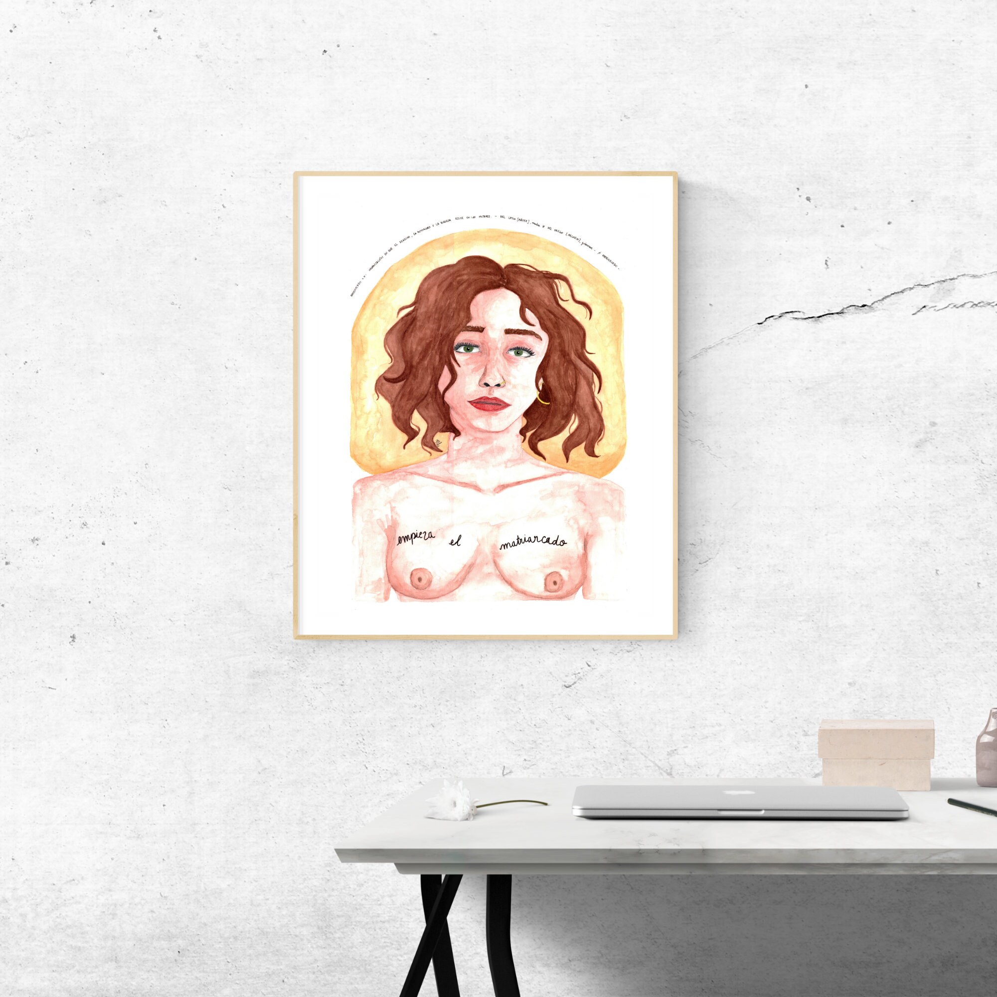 Affiche/Poster - Illustration Matriarcado