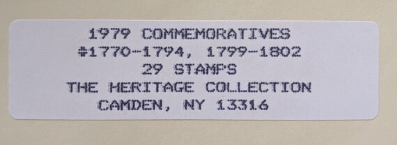 1979 29 US Stamps 15 Cents Unhinged Mint 1770-1802 - Etsy