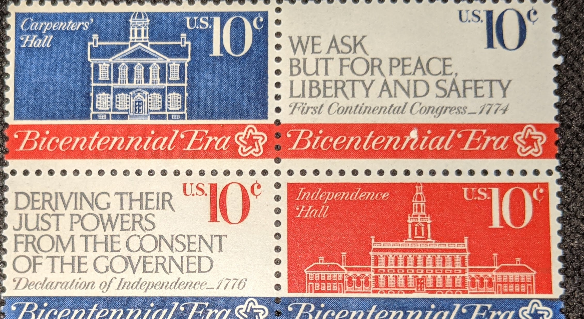 1974 22 US Stamps 10 cent Unhinged Mint 15051552 Etsy