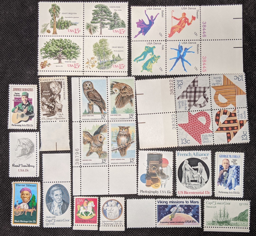 1978 28 Mint Stamps Scott's 1731-1769 - Etsy