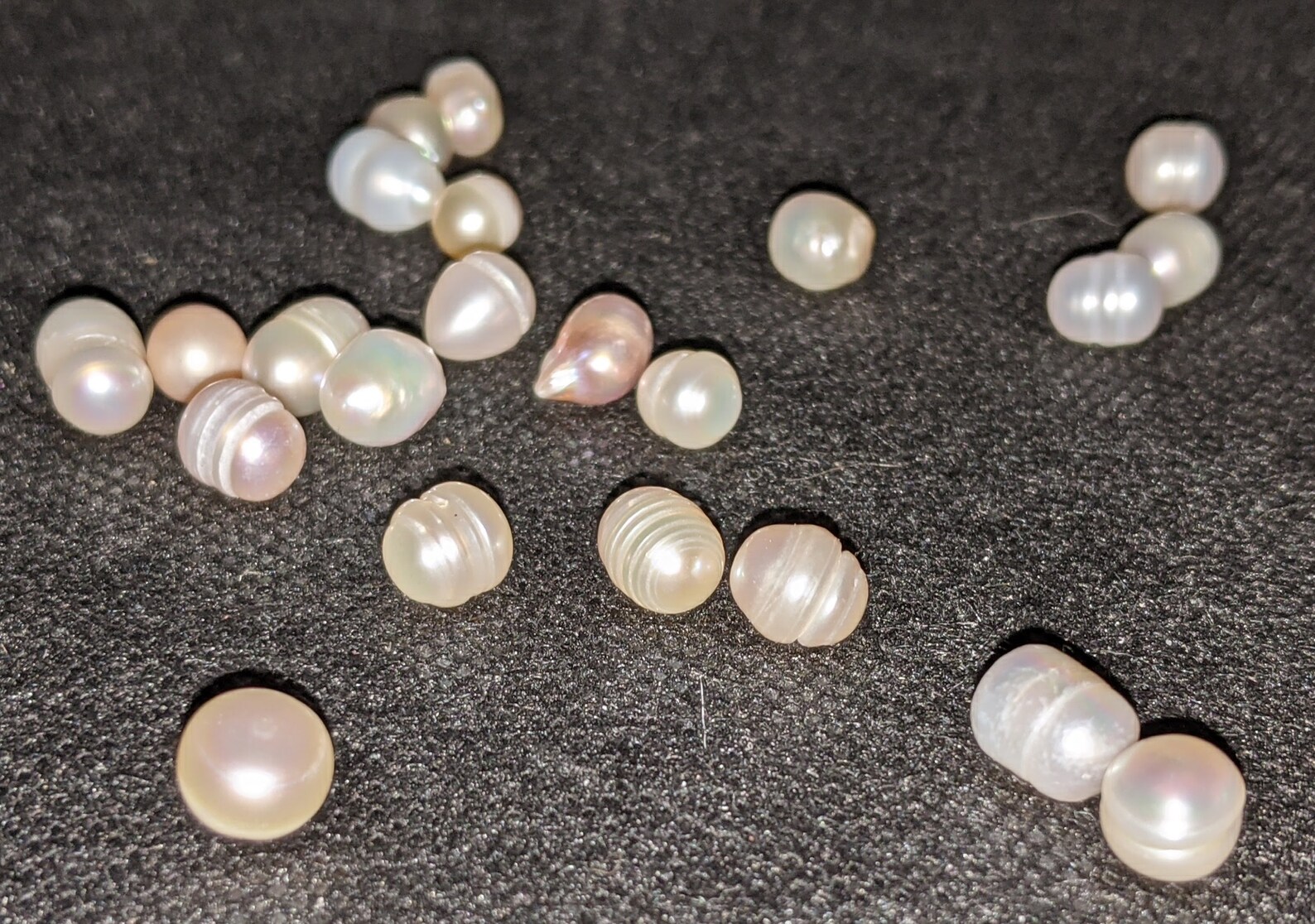 Biwa Pearls 21 Pcs Assorted All Natural Etsy