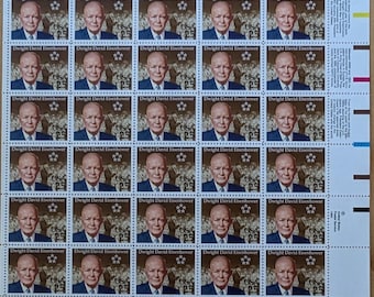 U.S. 1990 Dwight D. Eisenhower 25 cent Scott's #2513