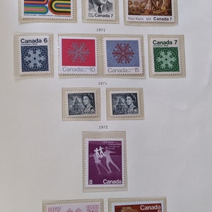 Canada Scott Specialty Album 1962 50+ pages 150+ stamps