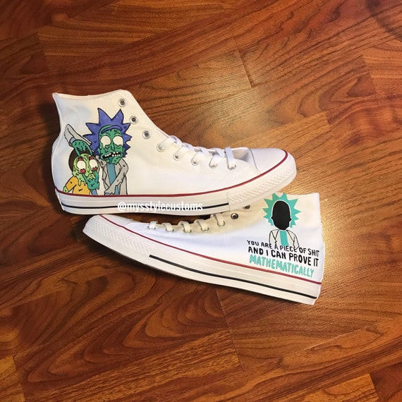 rick and morty converse