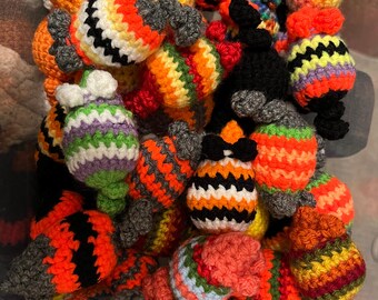6 Crochet Catnip Cat Toys - Set of 6 + a Shelter Donation
