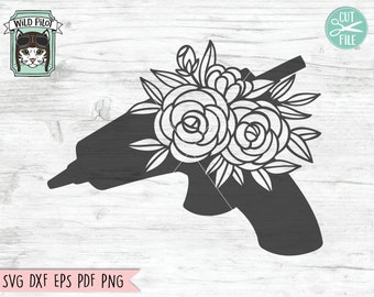 Free Free 62 Flower Gun Svg SVG PNG EPS DXF File