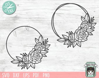 Free Free 340 Flower Svg Wreath SVG PNG EPS DXF File