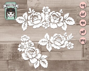 Download Floral stencils | Etsy