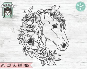 Download Horse Head Svg Etsy