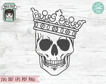 Free Free King Skull Svg 755 SVG PNG EPS DXF File