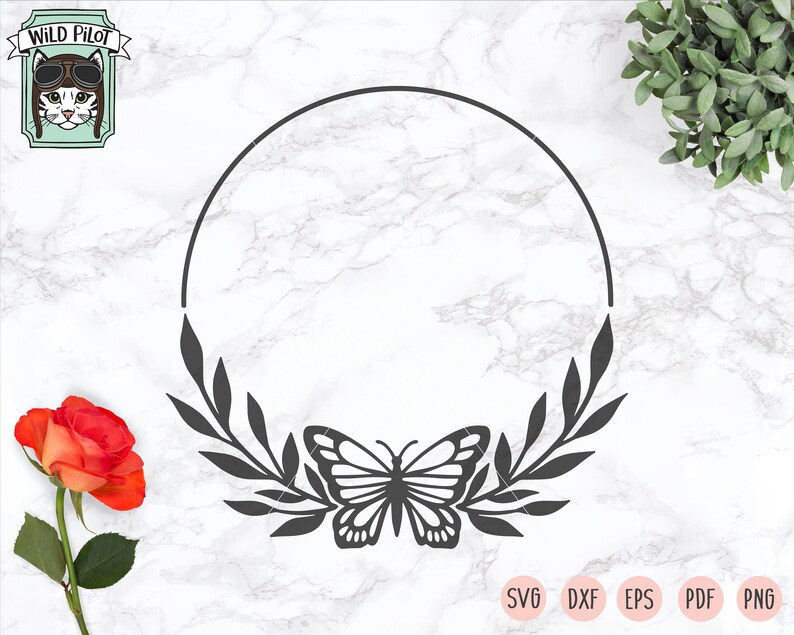 Free Free 159 Butterfly Wreath Svg SVG PNG EPS DXF File