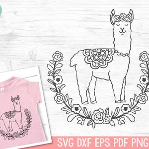 Llama SVG, cute llama svg, Llama clipart, Cute Llama clip art, Llama svg file, Llama cut file, Llama vector