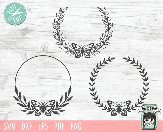 Download Butterfly Svg File Butterfly Monogram Svg File Butterfly Etsy PSD Mockup Templates