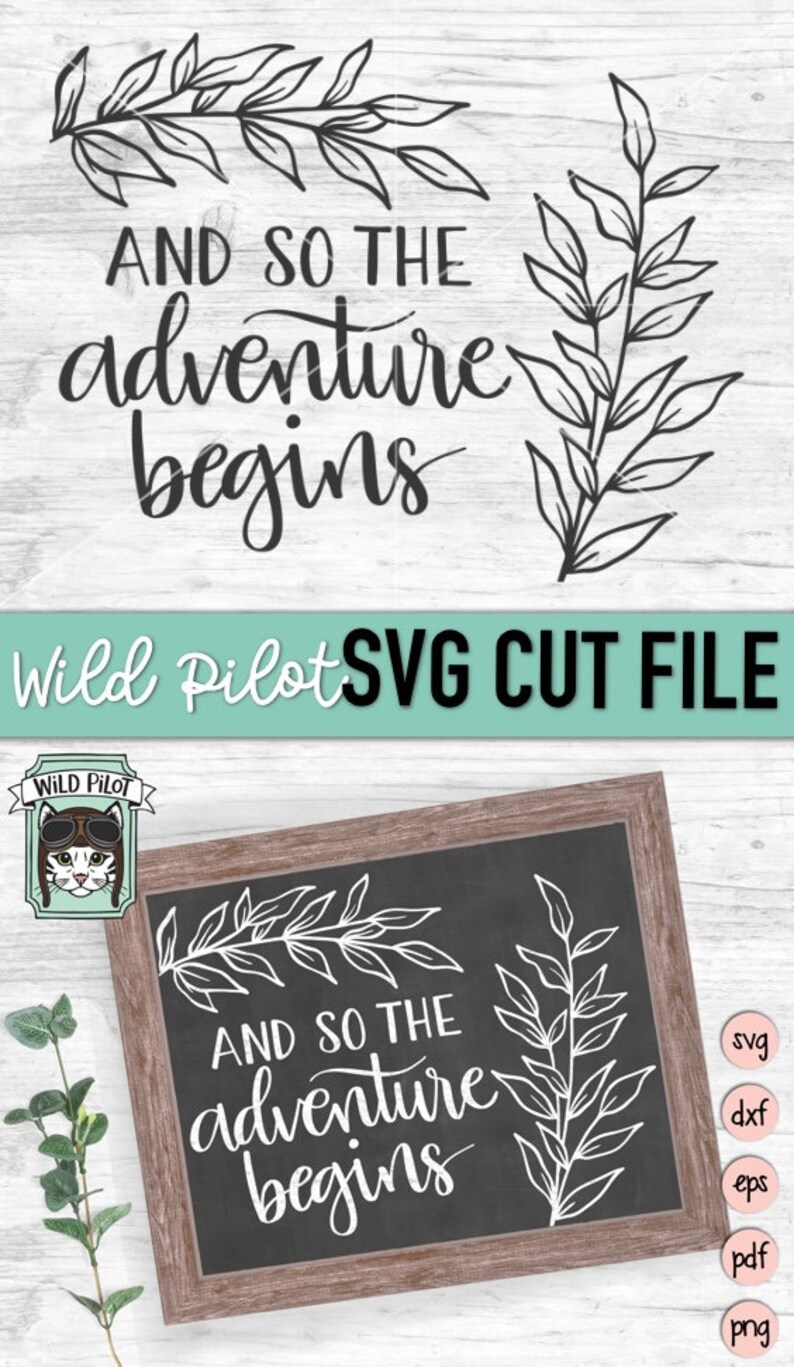 Free Free 156 And So The Adventure Begins Svg Free SVG PNG EPS DXF File