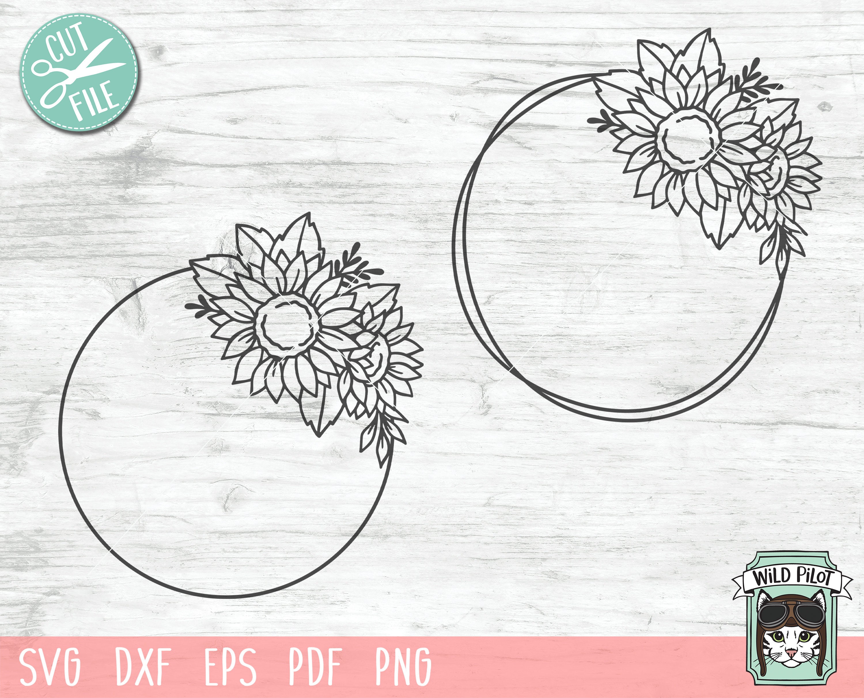 Free Free 90 Round Flower Frame Svg SVG PNG EPS DXF File