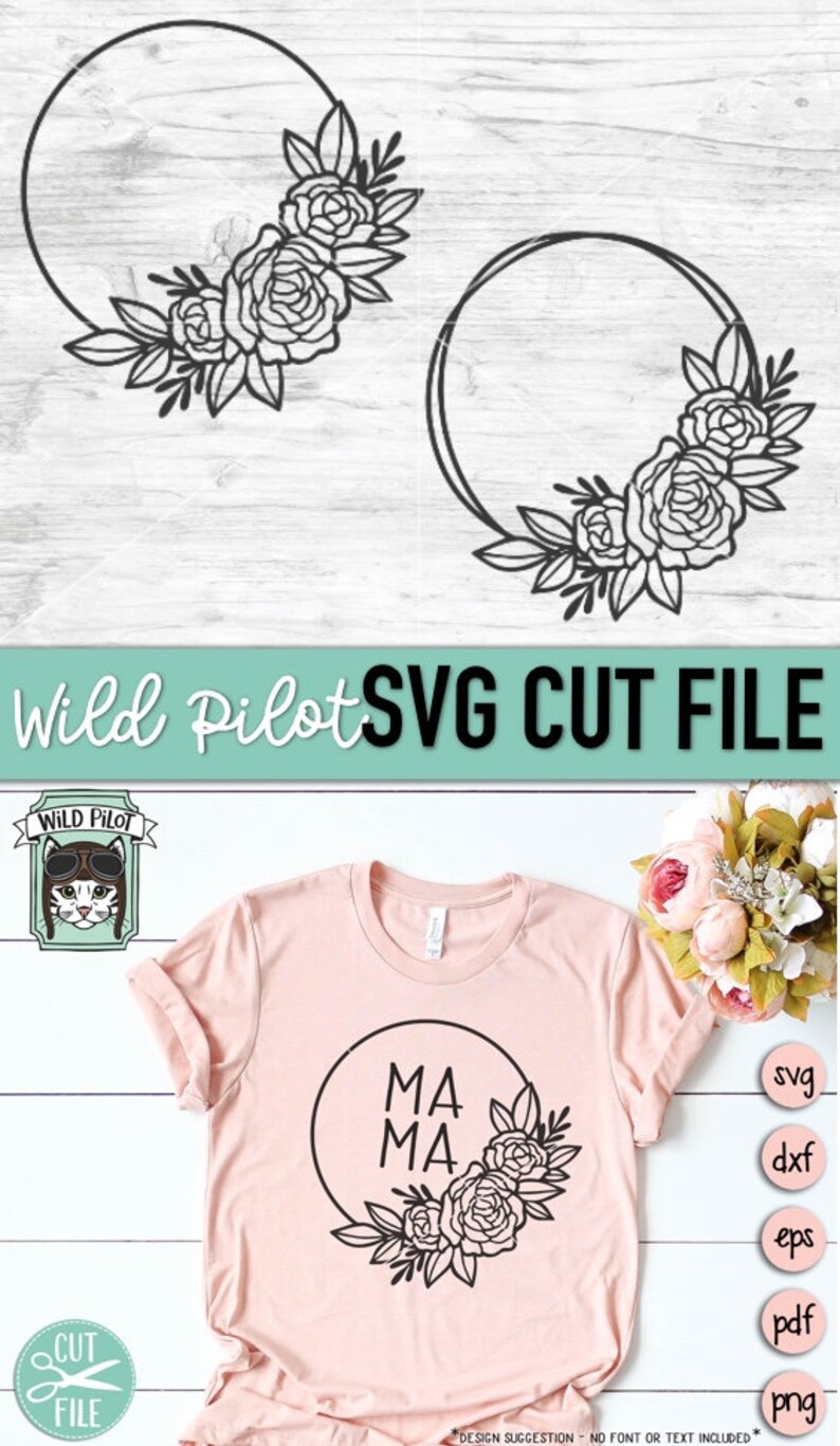 Free Free 199 Round Flower Frame Svg SVG PNG EPS DXF File