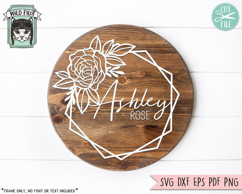Free Free 148 Hexagon Flower Frame Svg SVG PNG EPS DXF File