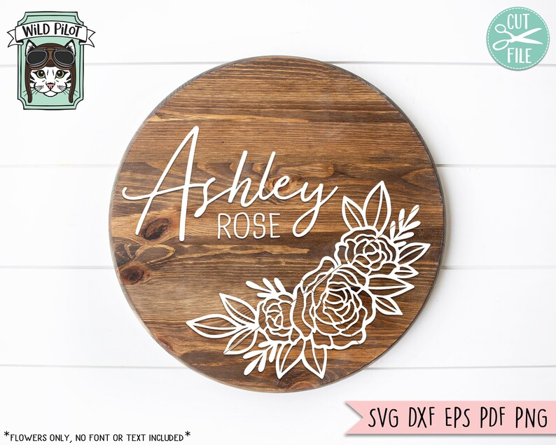 Download Flower SVG Files Flower Border SVG Floral SVG files Flower ...