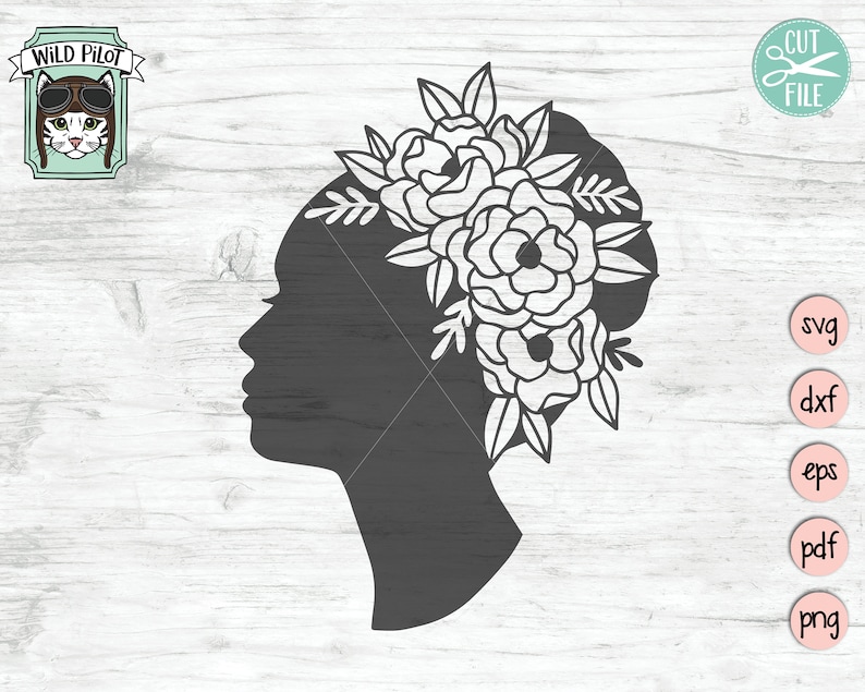 Download Flower Crown Woman Cut File Female Svg File Feminist Womans Profile Silhouette Womans Face Svg File Woman Svg File Woman Head Svg Clip Art Art Collectibles Kromasol Com