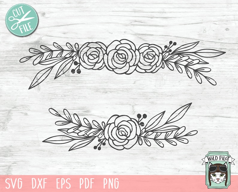Free Free Flower Svg Frame SVG PNG EPS DXF File
