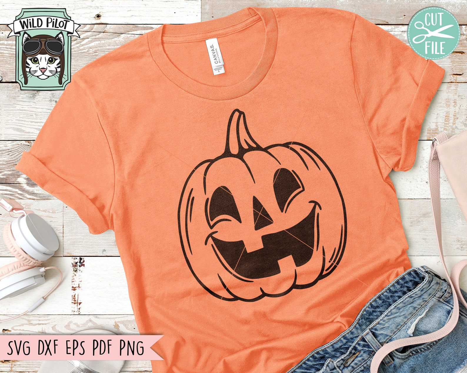 Jack O Lantern SVG File, Pumpkin SVG, Happy Halloween SVG,, Pumpkin Cut ...