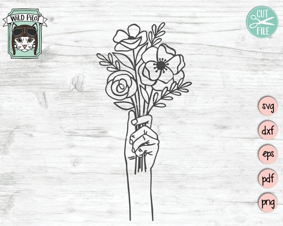 Free Free 350 File Flower Bouquet Svg SVG PNG EPS DXF File
