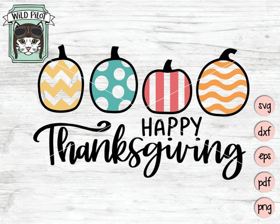 Download Free Pumpkins Svg Happy Thanksgiving Svg Pumpkin Svg File Etsy SVG Cut Files