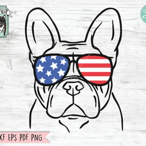 Download July 4th Dog Svg Fourth Of July French Bulldog Svg File Etsy