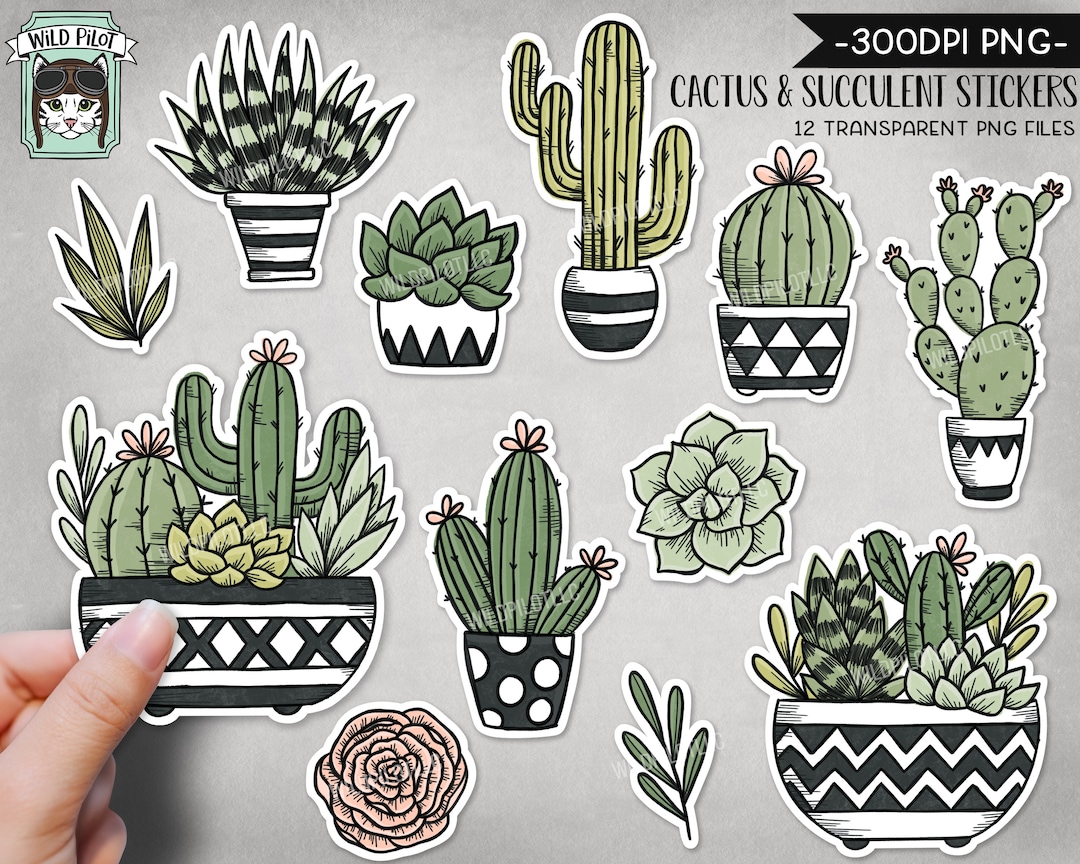 Topo cacto  Free planner stickers, Cactus party, Planner stickers