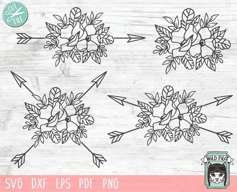 Free Free 213 Flower Arrow Svg SVG PNG EPS DXF File