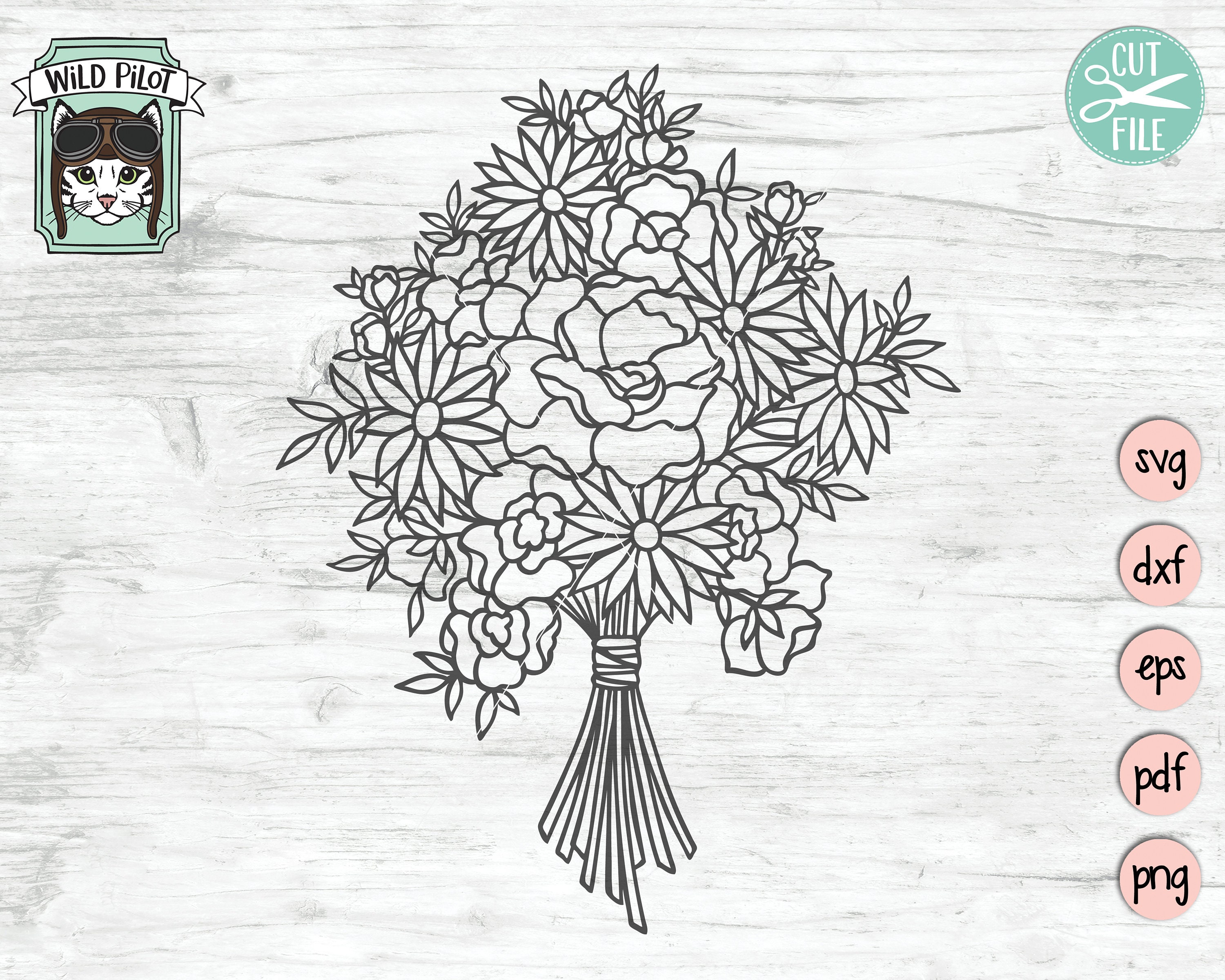 Free Free 82 File Flower Bouquet Svg SVG PNG EPS DXF File