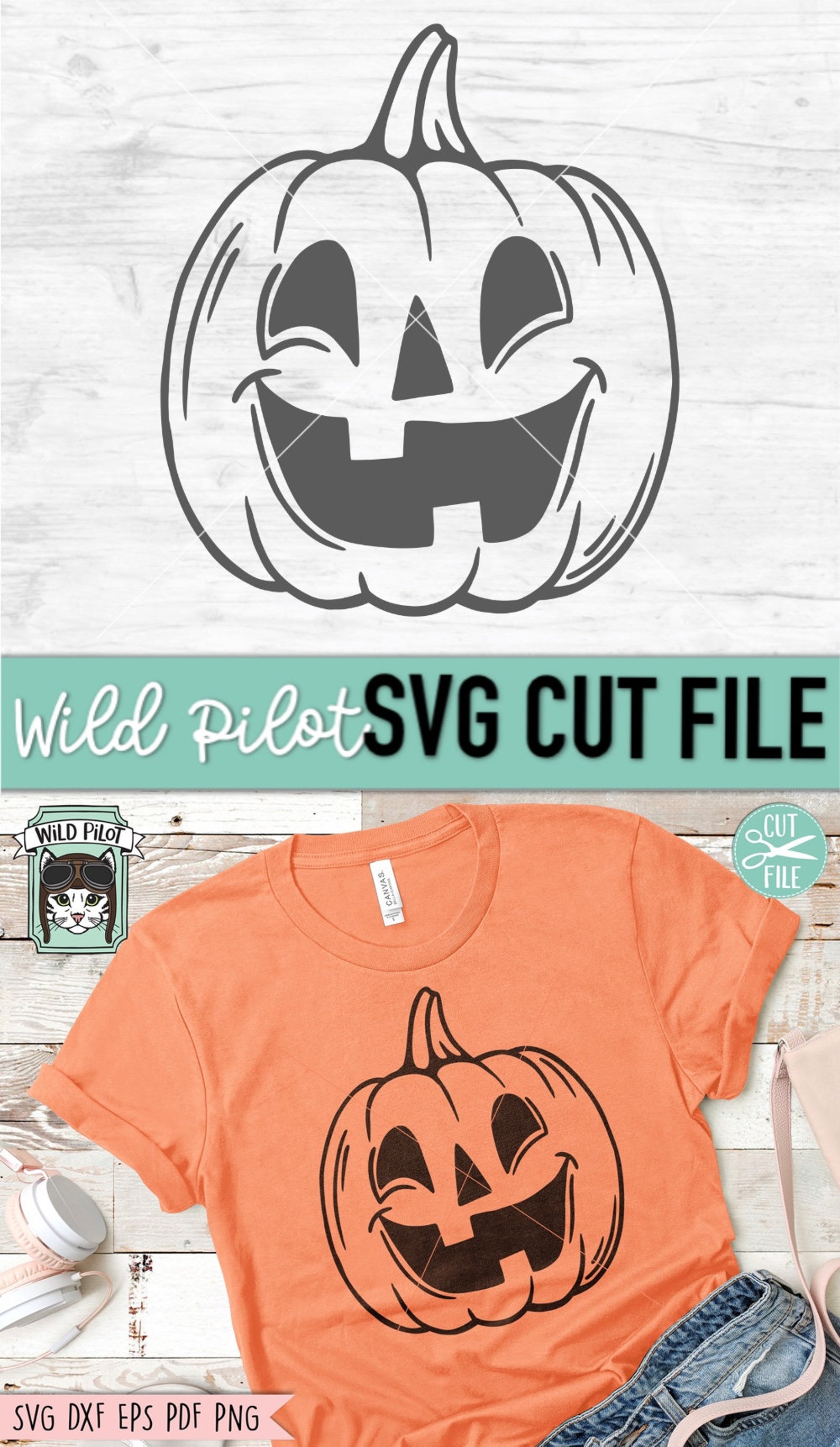 Jack O Lantern SVG File, Pumpkin SVG, Happy Halloween SVG,, Pumpkin Cut ...