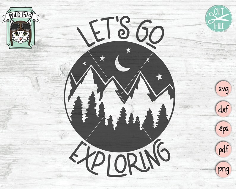 Free Free 162 Let&#039;s Go Camping Svg SVG PNG EPS DXF File