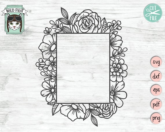Free Free 186 Square Flower Border Svg SVG PNG EPS DXF File