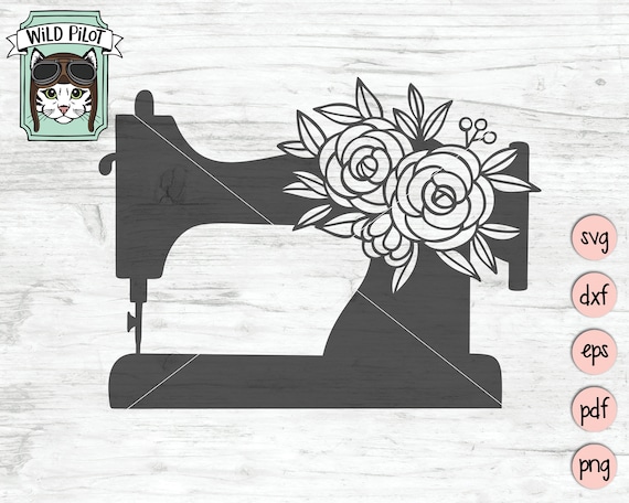 Download Sewing Machine SVG file Sewing Machine cut file Sewing | Etsy
