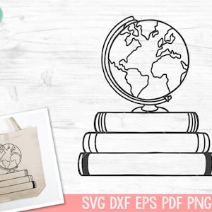 Book SVG, Reading SVG, Earth Day Shirt svg, Planet Earth svg, Earth svg, Book Lover SVG, Librarian svg, Reading png, Teacher Shirt svg