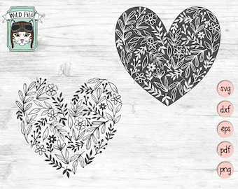 Valentines Day SVG, Heart SVG File, Valentine Shirt svg, Valentine png, Heart Cut File, Love SVG, Valentine Cut File, Flower Heart svg