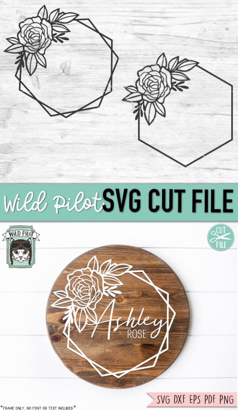 Free Free 312 Hexagon Flower Frame Svg SVG PNG EPS DXF File