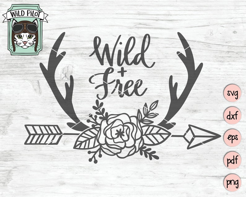 Free Free 271 Floral Antler Svg SVG PNG EPS DXF File